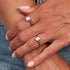 Rainbow Supernova | .925 Sterling Silver | Galaxy Glass Ring